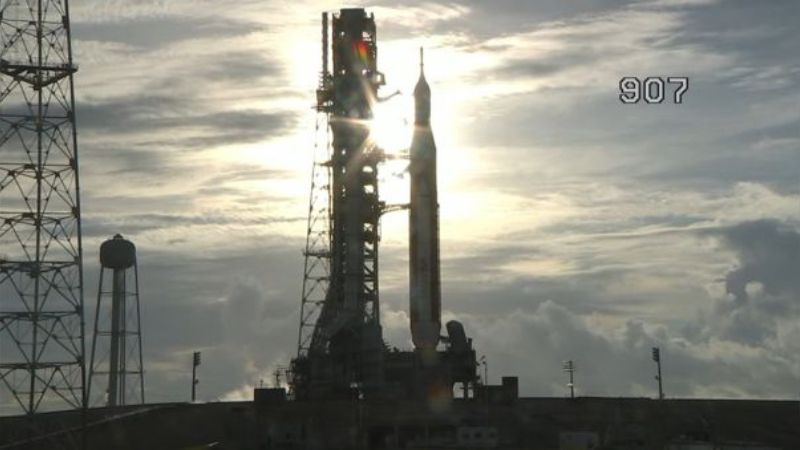 El lanzamiento de la NASA a la Luna