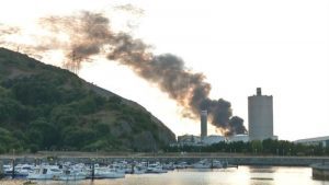 Lee más sobre el artículo Controlado el incendio de un depósito de biodiesel en el puerto de Bilbao