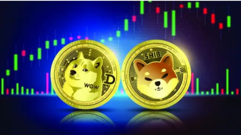 Dogecoin seguirá la tendencia si Shiba Inu registra una gran subida