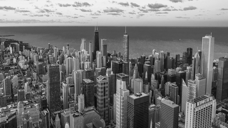 Panorámica de Chicago, una de sus sedes. Foto cedida por Tidal Financial Group.