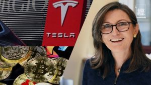 Lee más sobre el artículo Cathie Wood aprovecha para ‘pescar’ en Tesla