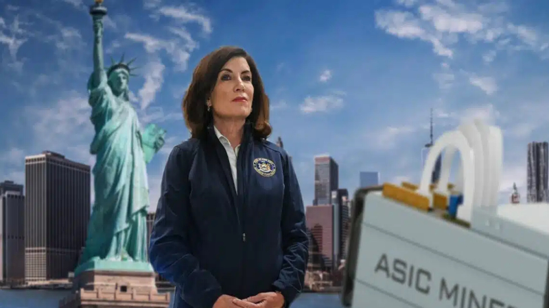 Kathy Hochul fue electa como gobernadora del estado de Nueva York en agosto de 2021