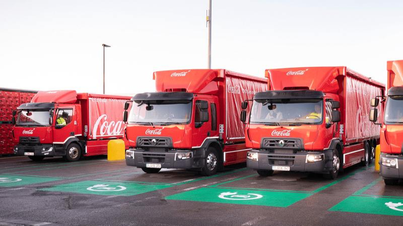 Coca-Cola ha optado por los modelos Renault Trucks D E-Tech y D Wide E-Tech