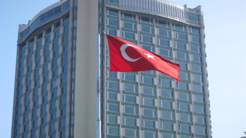 Imagen de archivo de una bandera de Turquía