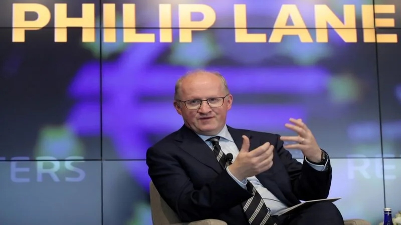 El economista jefe del Banco Central Europeo, Philip Lane