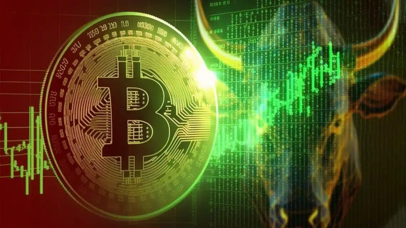 El precio de bitcoin subió 22,96% en marzo de 2023, lo que refleja un alza para el mercado por tercer mes consecutivo.