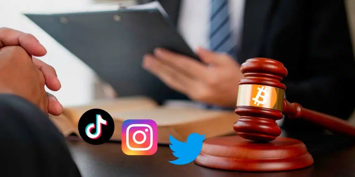 La Asociación de Usuarios Financieros de España alega que Twitter, TikTok, YouTube e Instagram permiten la promoción engañosa de criptomonedas.