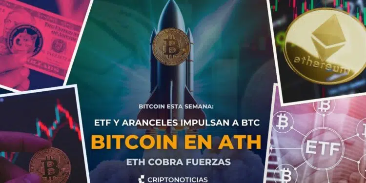 Bitcoin en ATH y Ethereum cobra fuerza, míralo en el resumen de noticias