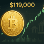 Bitcoin alcanza los 119.000 USD tras subir 4 % en una jornada clave